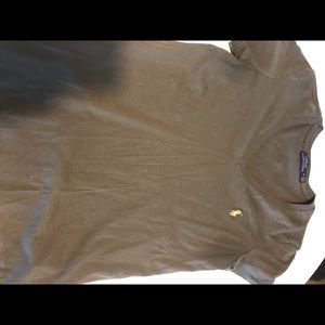 Army green polo short sleeve t shirt